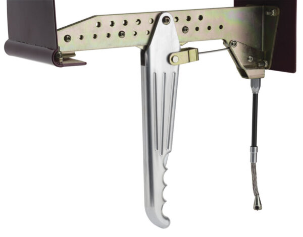 LOKAR Hand Emergency Brake Under Dash Brushed EHB-9200