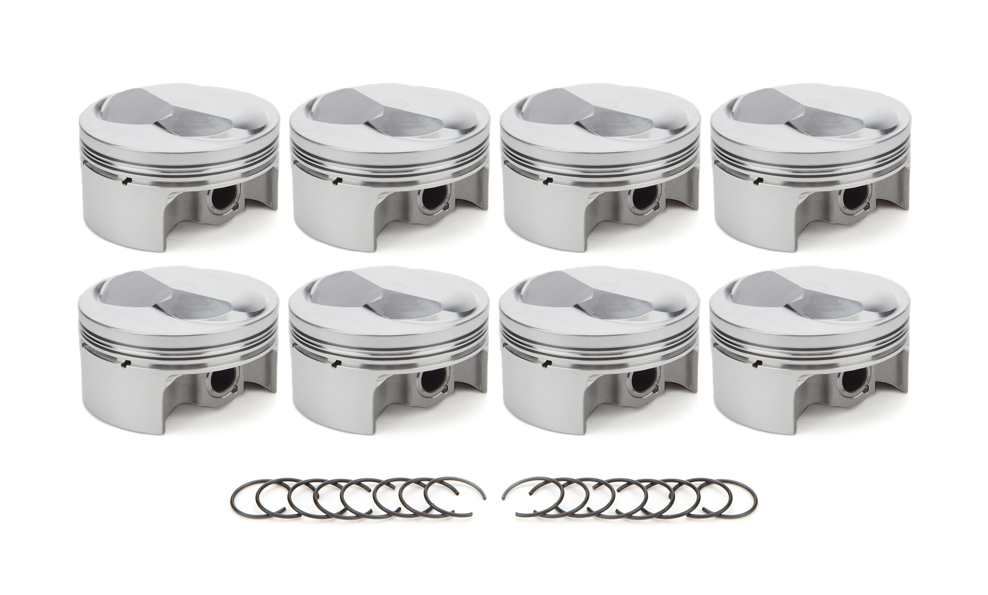 RACE TEC PISTONS BBC Dome Piston Set 4.500 Bore +19.4cc 1000299