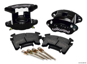 WILWOOD Front Caliper Kit D154/ Metric GM Blk Powdercoat 140-12097-BK