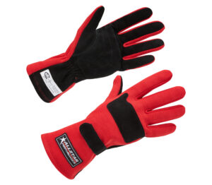 ALLSTAR PERFORMANCE Driving Gloves SFI 3.3/5 D/L Red Medium ALL915072
