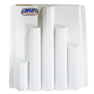 HEPFNER RACING PRODUCTS Tie Wrap Holder 5 Spot White HRP6085-WHT