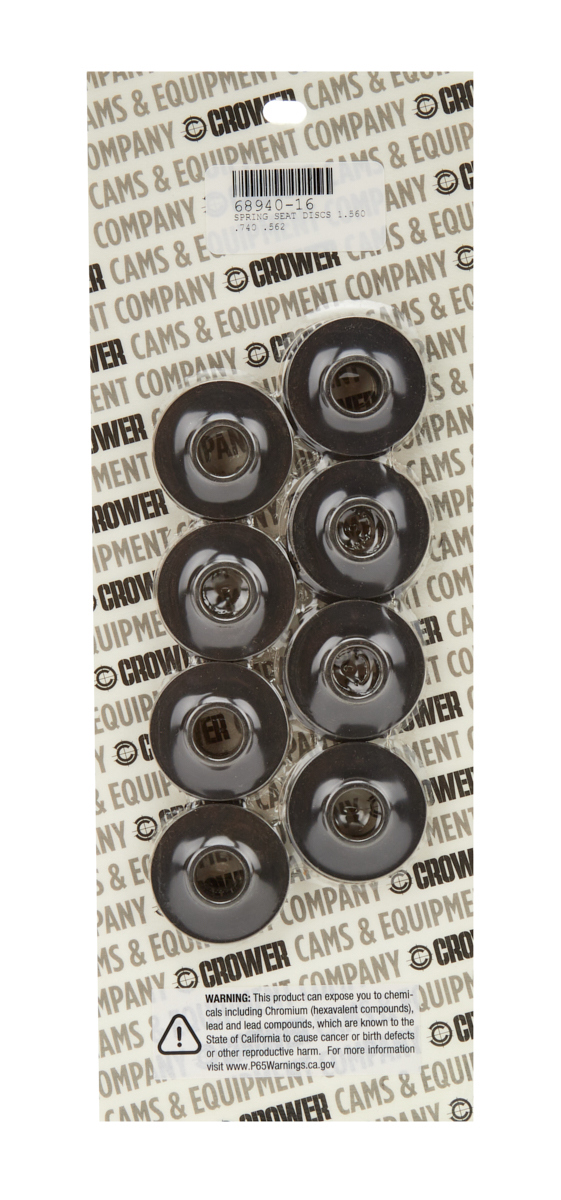 CROWER Valve Spring Seat Cups – 1.560 68940-16
