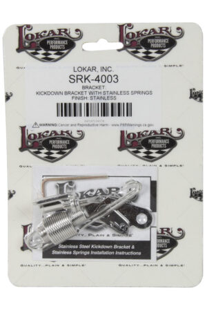 LOKAR Stainless Steel Kickdown Bracket With Stainless SRK-4003