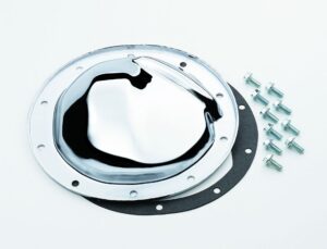 MR. GASKET Differential Cover Kit Chrome GM 7.5in Ring Gea 9896