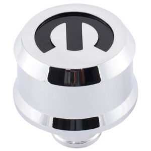 PROFORM MOPAR Emblem Slant Edge Breather Cap Emblem Chrm 440-442