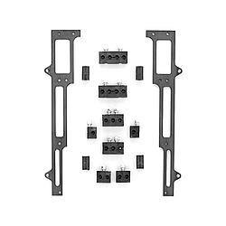 R AND M SPECIALTIES Spark Plug Wire Loom SBC Black 1101-K
