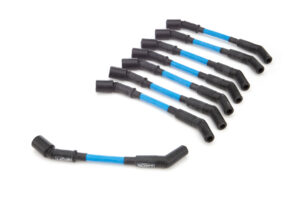 SCOTT PERFORMANCE GM LS Spark Plug Wire Set 45-Degree – Blue CH-LS-S-4