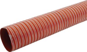 ALLSTAR PERFORMANCE Brake Duct Hose 3 x 10ft Orange 550 Deg ALL42152