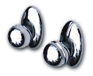 CLAYTON MACHINE WORKS Bear Claw Latch Release Grooved Knob and Bezel LR-703