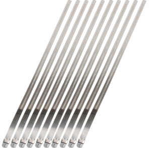 DESIGN ENGINEERING Positive Locking Ties 12mm x 20in 10 Pack 10213