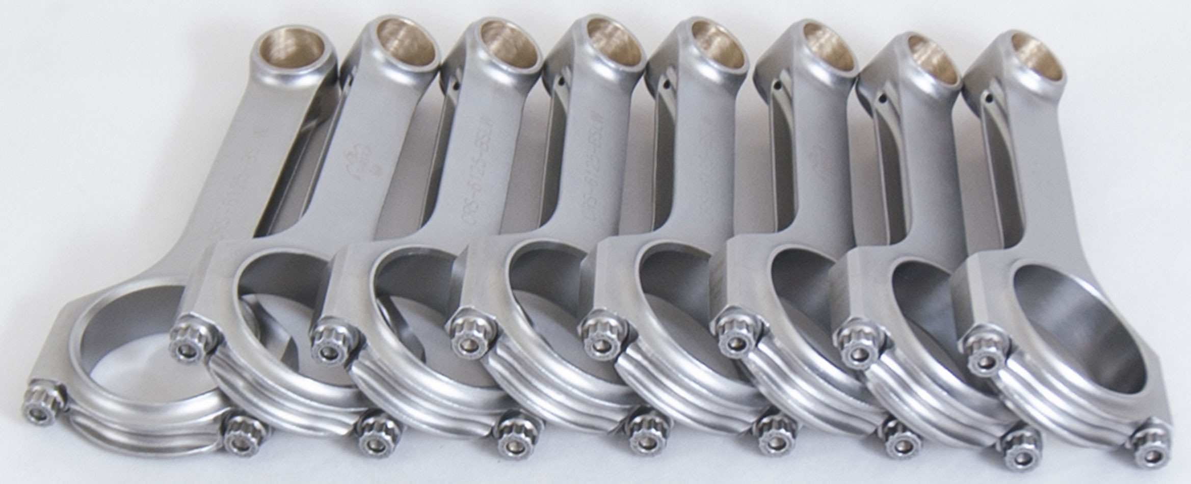 EAGLE SBC L/W 4340 Forged H-Beam Rods 6.125 CRS6125BLW
