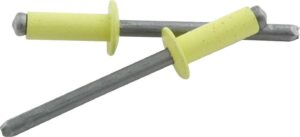ALLSTAR PERFORMANCE Sm Hd Rivet Yellow 250pk ALL18138