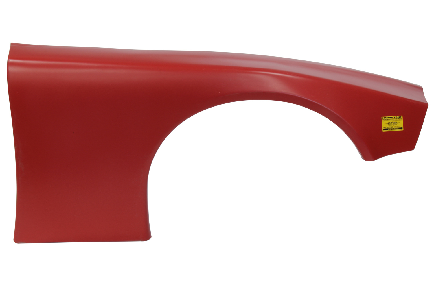 FIVESTAR 2019 LM Molded Plastic Fender Red Right 11002-23051-RR