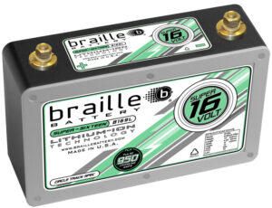BRAILLE AUTO BATTERY Lithium ION Super 16 Volt Battery 950 Amps B169L