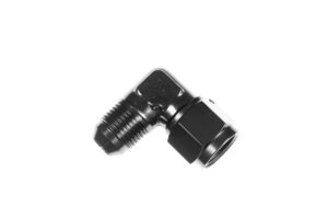 REDHORSE PERFORMANCE 6AN Female to 6AN Male Fitting 90-Deg Black 8290-06-06-2