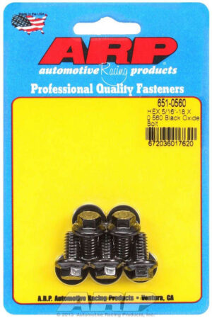 ARP Bolt Kit 6pt (5pk) 5/16-18 x .560 651-0560