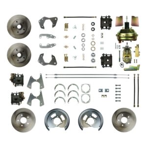 RIGHT STUFF DETAILING 65 – 68 Full Size Chevy Brake Conversion Kit FSC654DCC