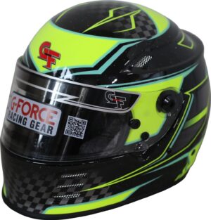 G-FORCE HELMET REVO GRAPHICS XXL YELLOW SA2020 13005XXLYL