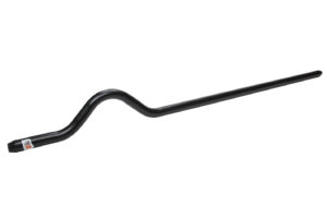 Ti22 PERFORMANCE S-Bend Chromoly Steering Rod 49 in Black TIP3101-49