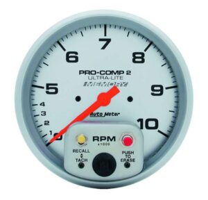 AUTOMETER 5in Dual Range Tach W/Mem. 4499