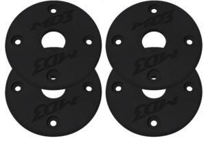 FIVESTAR Scuff Plate Plastic Black 4-Pack MD3 30001-34951-B