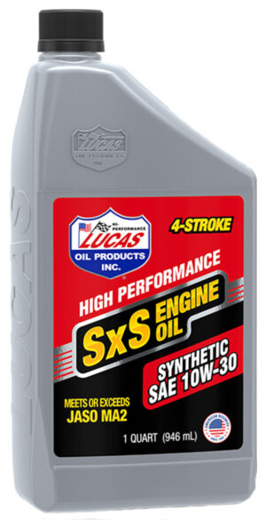 LUCAS OIL Synthetic 10w30 SXS Oil 1 Quart LUC11204
