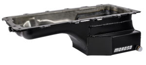 MOROSO Ford 4.6L/5.4L Oil Pan 8qt. Clear Zinc Steel 20548