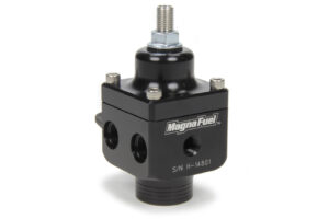 MAGNAFUEL/MAGNAFLOW FUEL SYSTEMS 4-Port Fuel Regulator Black MP-9433-BLK
