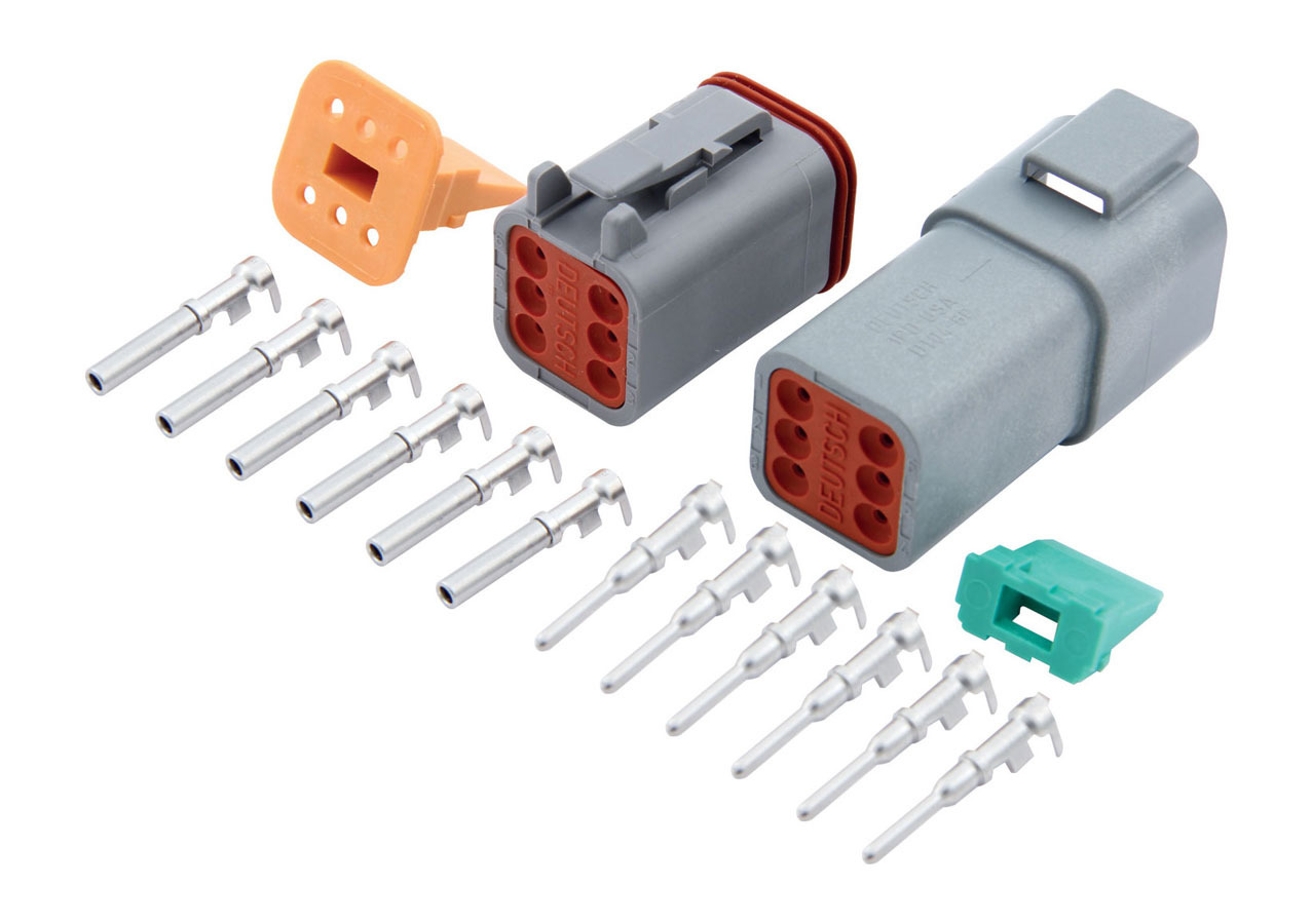 QUICKCAR RACING PRODUCTS Deutsch Connector – 6-Pin 71-362