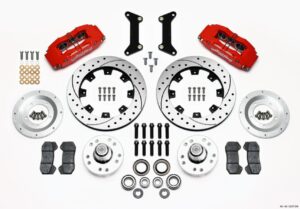 WILWOOD Front Brake Kit 80-87 GM G-Body 6 Piston Caliper 140-12837-DR
