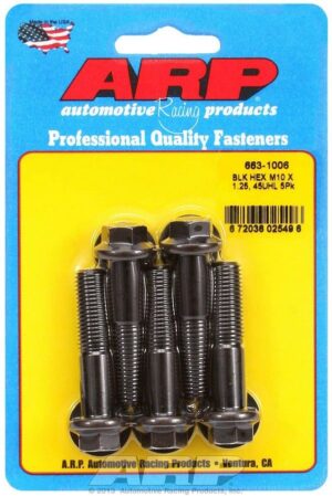 ARP Bolt Kit – 6pt 5pk 10mm x 1.25 x 45mm 663-1006