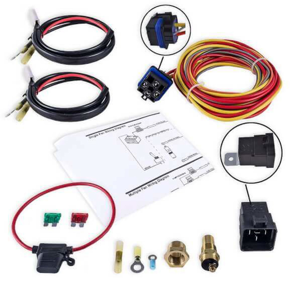 HOLLEY Electric Relay Kit – For Frostbite Fan/Shroud Sys FB403