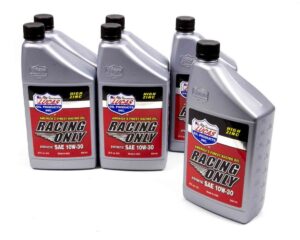 LUCAS OIL Synthetic Racing Oil 10w30 6×1 Qt 10610