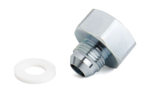 NITROUS OXIDE SYSTEMS -8AN Bottle Nut Adapter w/Teflon Washer 16232NOS