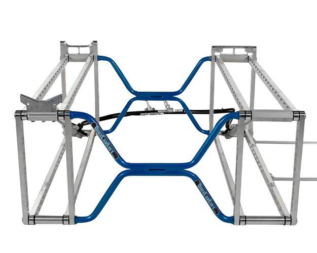 DIRTCARLIFT Lift Race Car X-Series Blue w/Pump & Hose Kit DCLX1008
