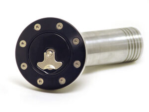 RIDETECH Billet Locking Gas Cap Black 67-68 Camaro 81000033