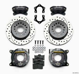 WILWOOD Rear Brake Kit Dynalite Mopar/Dana w/PB 140-10767-D
