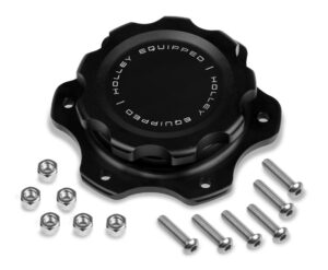 HOLLEY Alm Fuel Cell Cap & Bung w/6 Bolt Flange 241-226