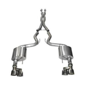 CORSA PERFORMANCE Exhaust Cat-Back – 3.0in Cat-Back  Dual Rear Exi 14335