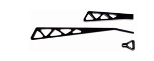 IDIDIT Billet Lever Kit Black Powder Coat Truss Style 2500310051