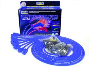 TAYLOR/VERTEX 8mm Blue Pro Wire 90 Dgr 70650