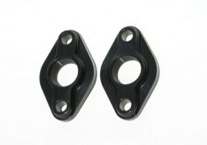 MEZIERE BBC Water Pump Port Adapters – Black (2pk) WP80S