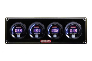 QUICKCAR RACING PRODUCTS Digital 4-Gauge Panel OP/WT/FP/WP 67-4026