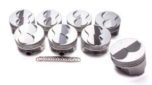 ICON PISTONS SBC Forged Domed Piston Set 4.040 Bore +6.26cc IC793.040