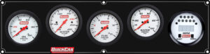 QUICKCAR RACING PRODUCTS Extreme 4-1 Panel w/Tach OP/WT/FP15/WP Black 61-7052