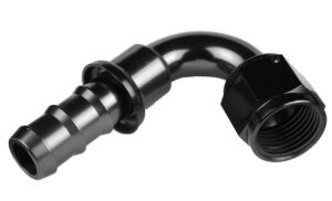 REDHORSE PERFORMANCE 6AN Push Lock Hose End s- Black 120 2120-06-2