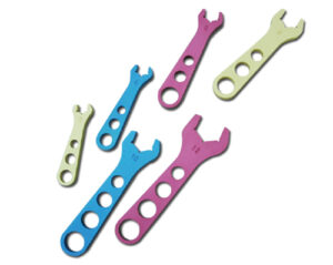 RACING POWER CO-PACKAGED Aluminum AN Wrench 6 Pc Set R6211