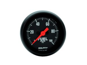 AUTOMETER Z-Series 2-1/16in Fuel Pressure Gauge 0-100psi 2663