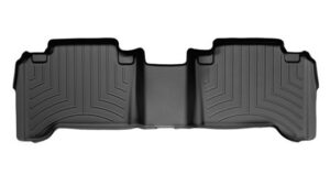 WEATHERTECH 05-   Toyota Tacoma Rear Floor Liners Black 440213