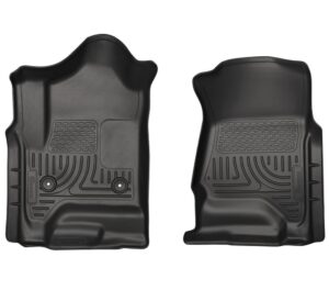 HUSKY LINERS 14-   GM 2500HD Dbl Cab Floor Liners Black 18231
